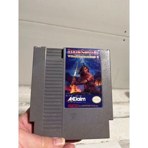 Wizards & Warriors II NES game circa 1985